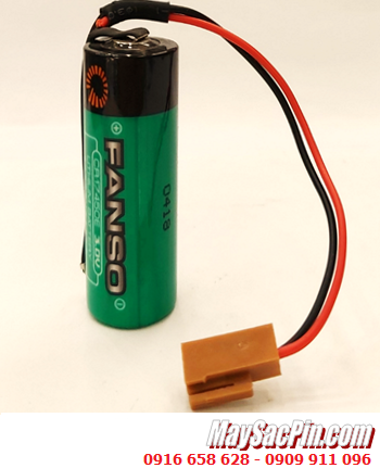 FANSO CR17450E (Zắc JEA 2.54-2P); Pin nuôi nguồn FANSO CR17450E lithium 3.0v 2200mAh chính hãng